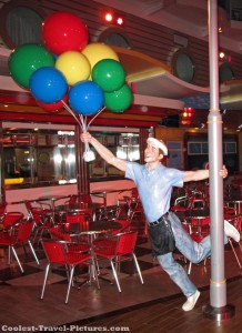 balloon man on oasis of the seas