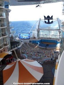 View from my Boardwalk Balcony Stateroom on Oasis of the Seas