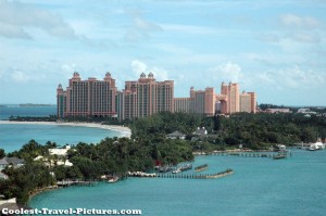 Atlantis Resort view from Oasis of the Seas
